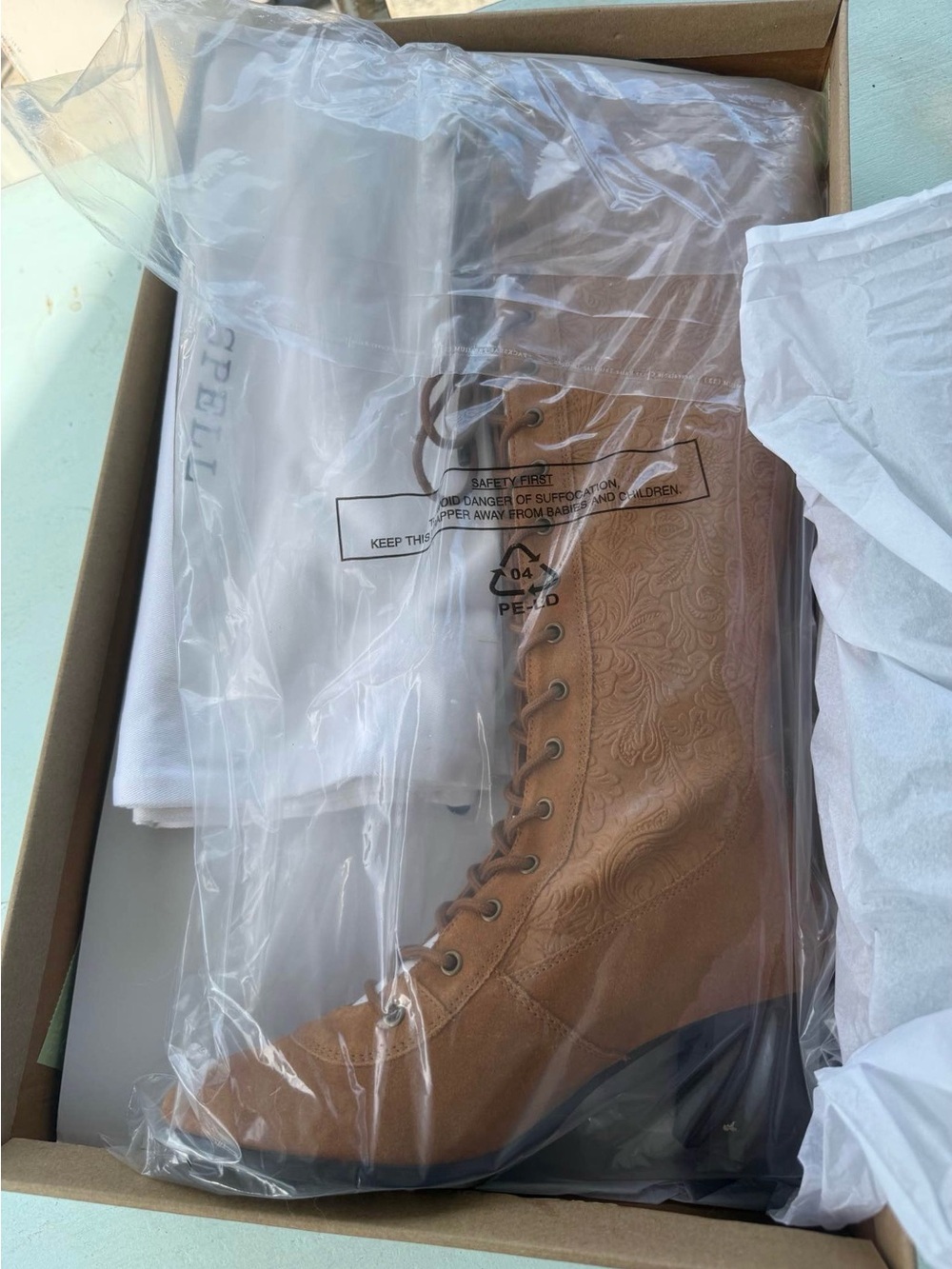 SPELL CLAIR DE LUNE LACE UP BOOTS (39) - Picture 11 of 11